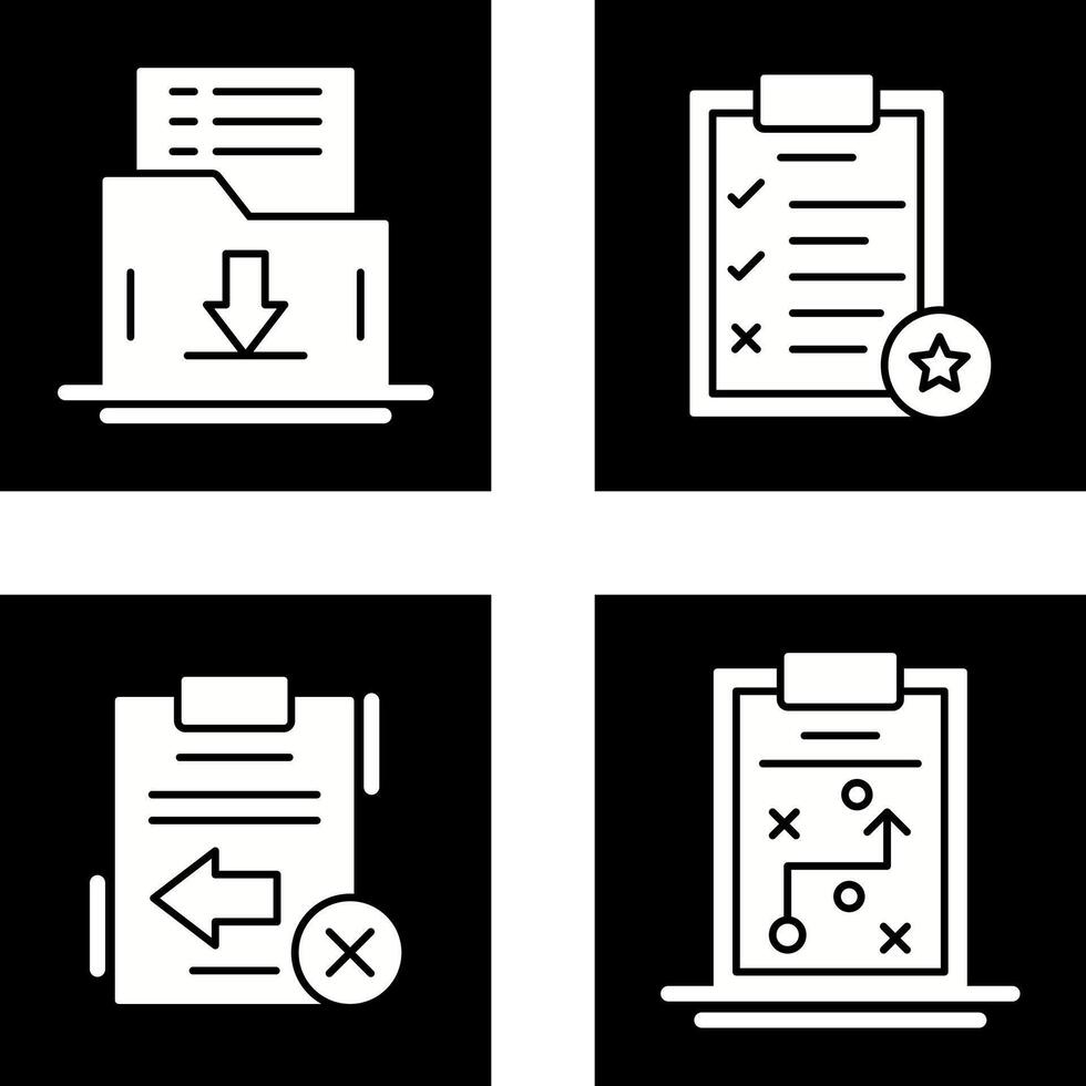 Save List and Task List Icon vector