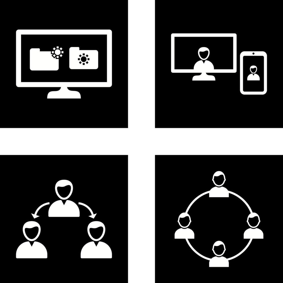 call and corrupted data Icon vector