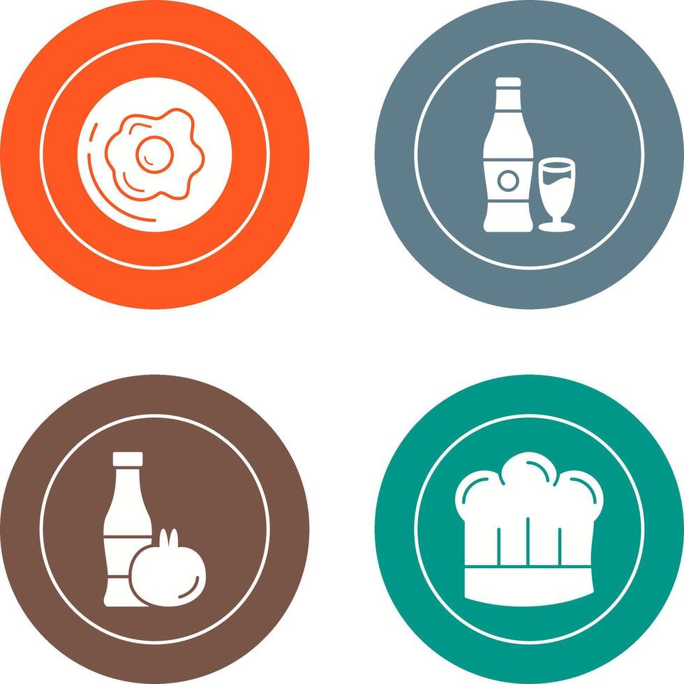 Breakfast and Bear Icon vector