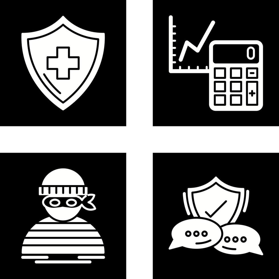 Accounting and Health Icon vector