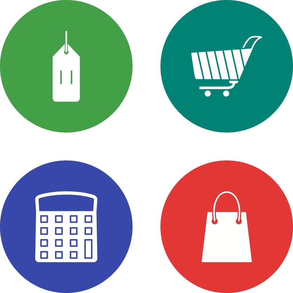 deals and shopping cart Icon vector