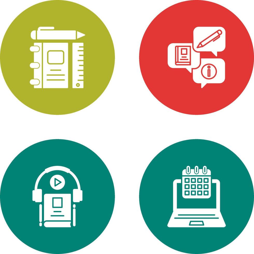Learning Tools and Education Icon vector
