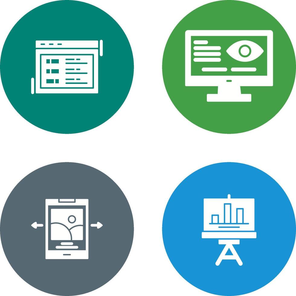 Switch and Vision Icon vector