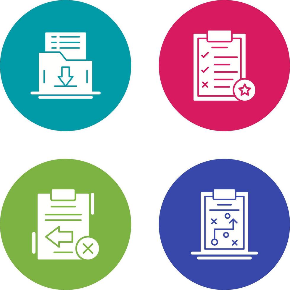 Save List and Task List Icon vector