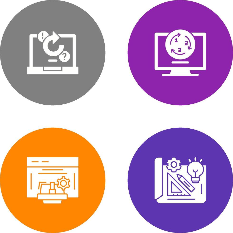 Incubator and Inovation Icon vector