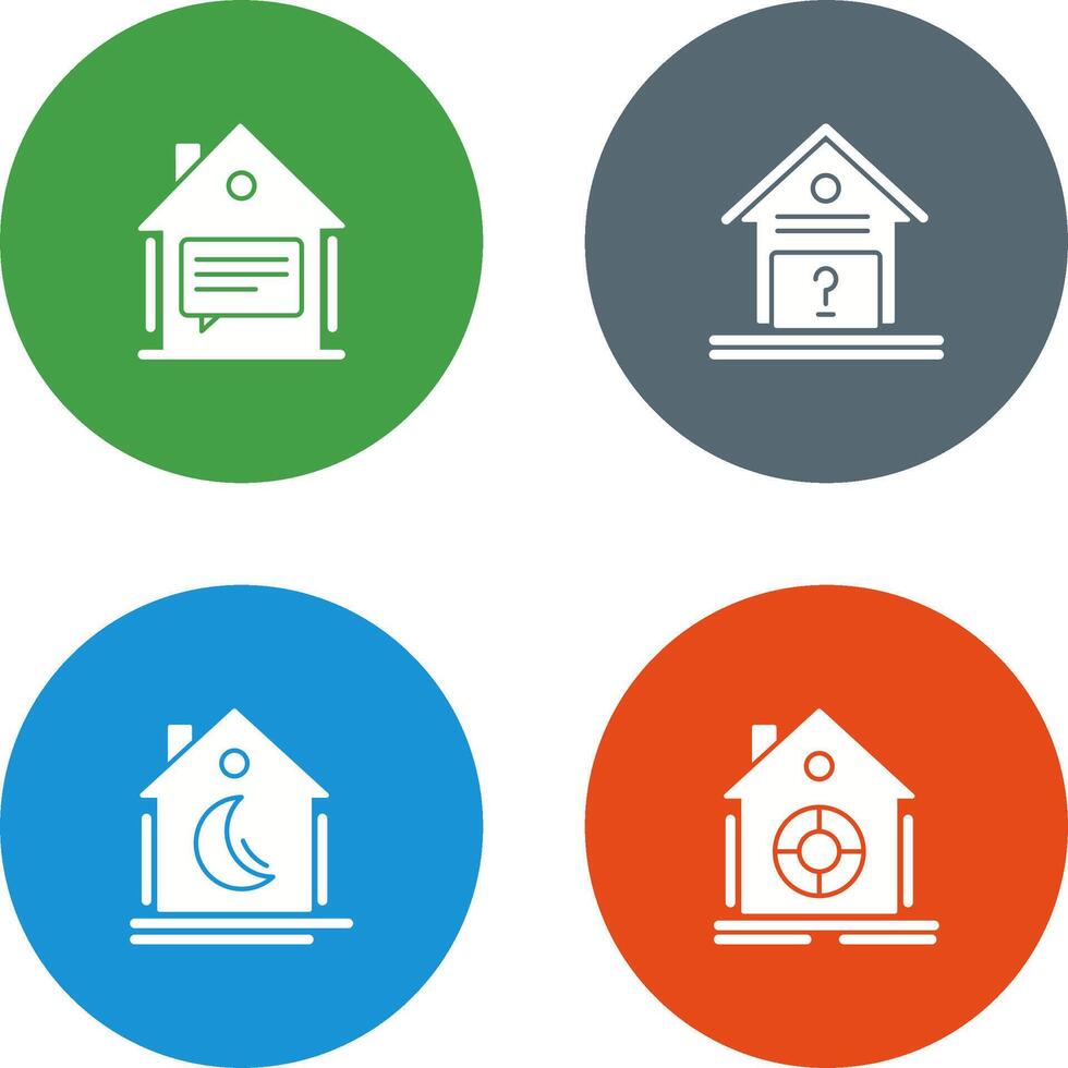 Message and Unknown Icon vector