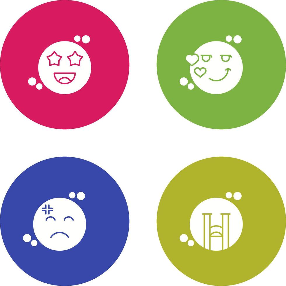 Starstruck and Flirty Icon vector
