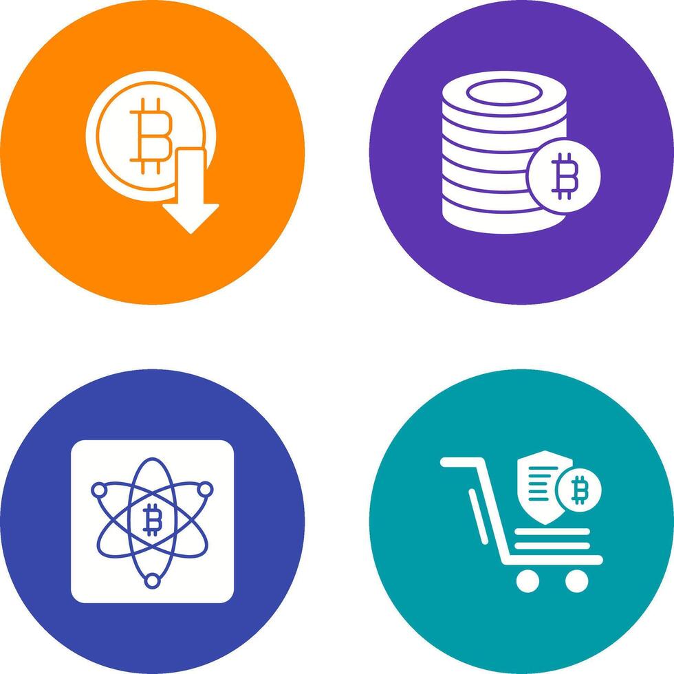 Lose and Coins Icon vector