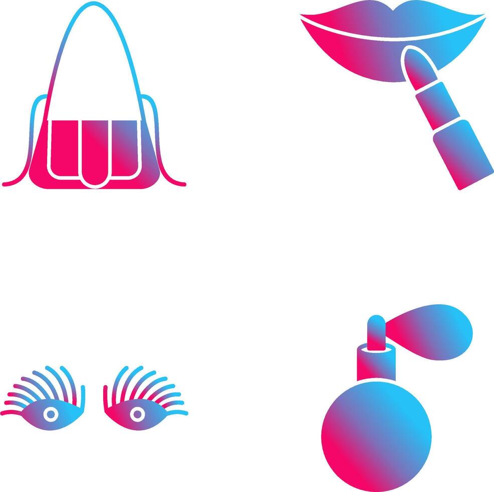 Bag and Beauty Icon vector