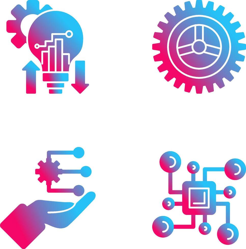 Analysis and Setting Icon vector