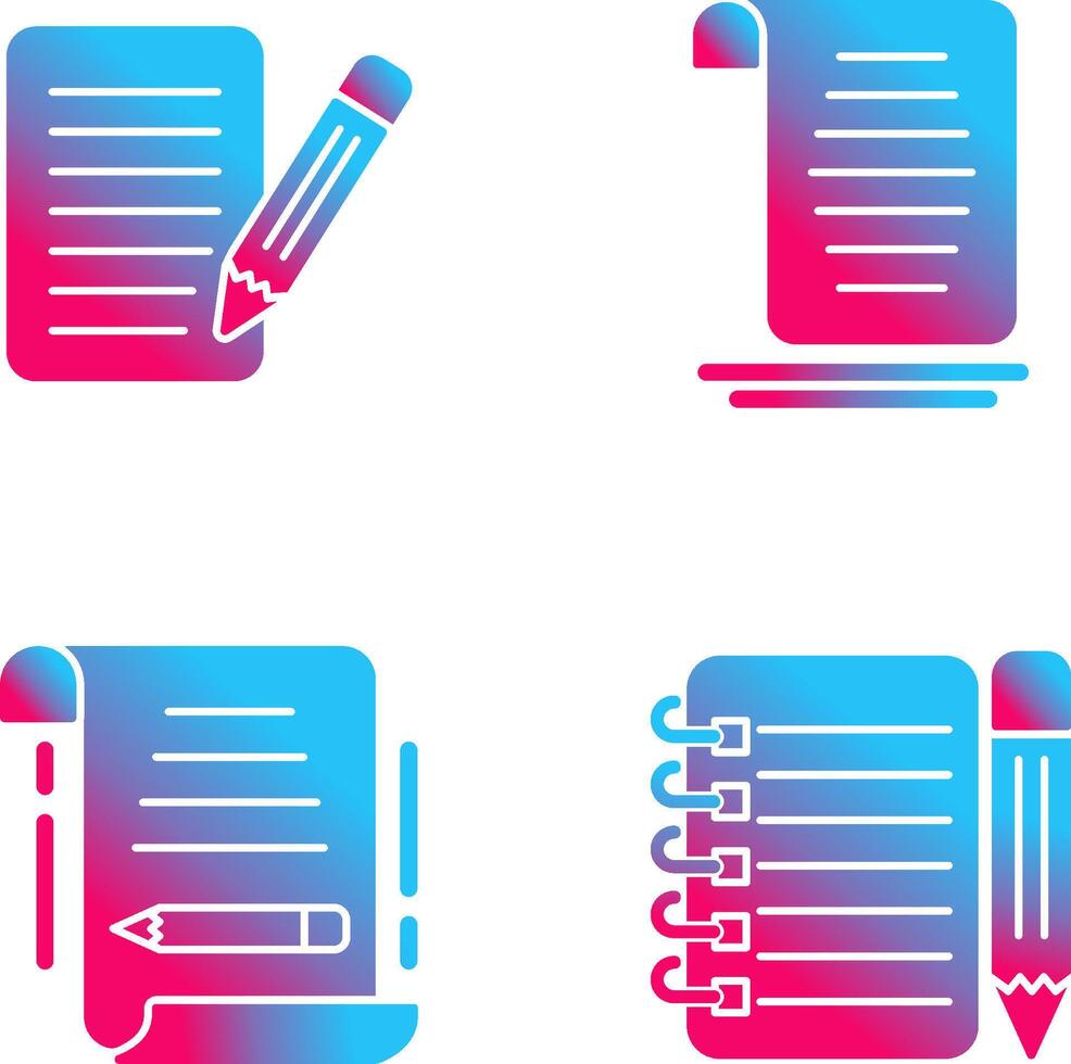 checklist and document Icon vector