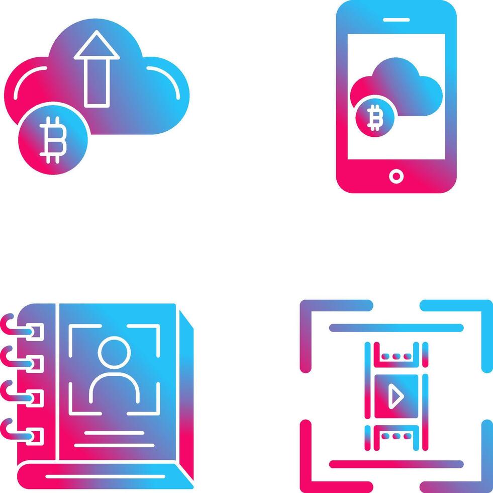 Up Arrow and Cloud Icon vector