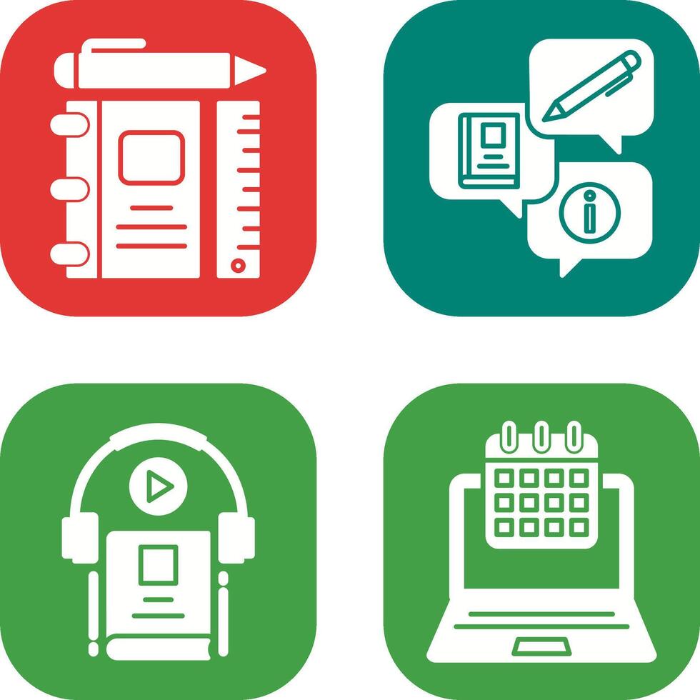Learning Tools and Education Icon vector