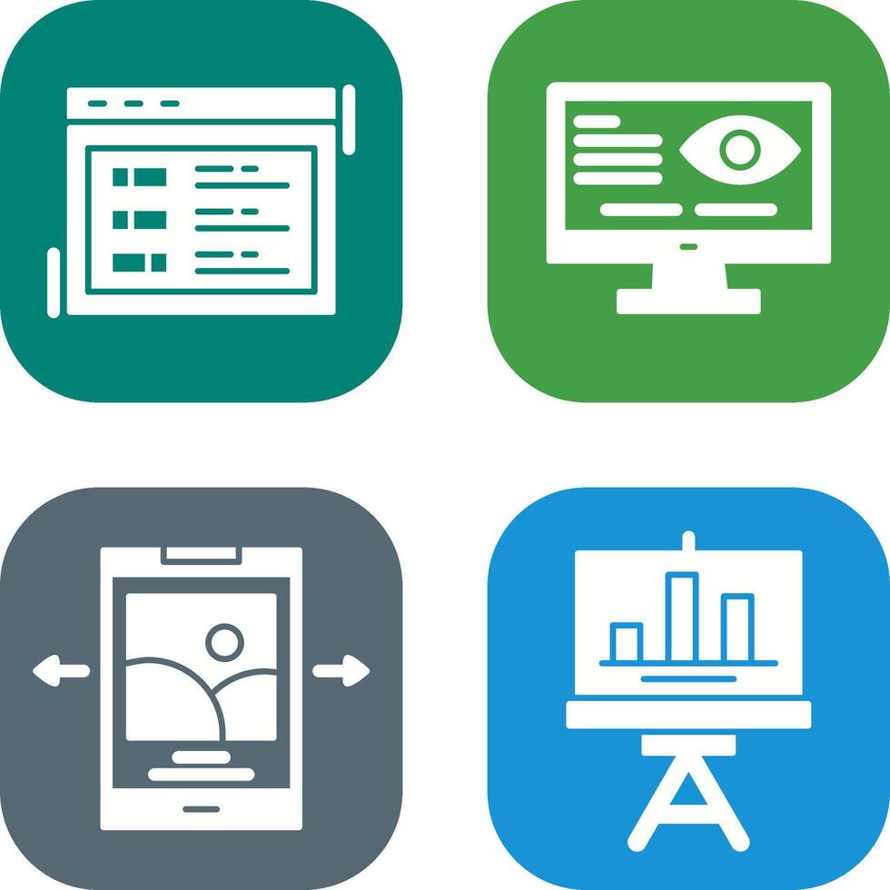 Switch and Vision Icon vector