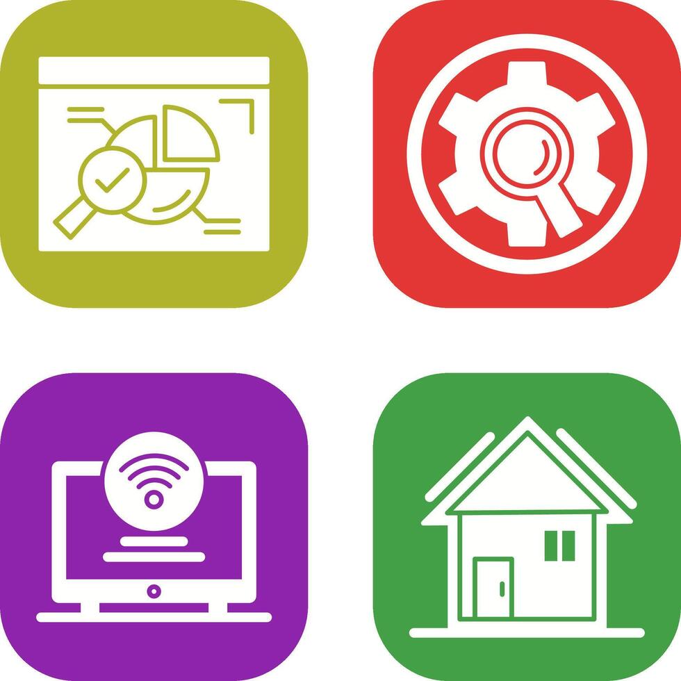 Magnet and Solution Icon vector