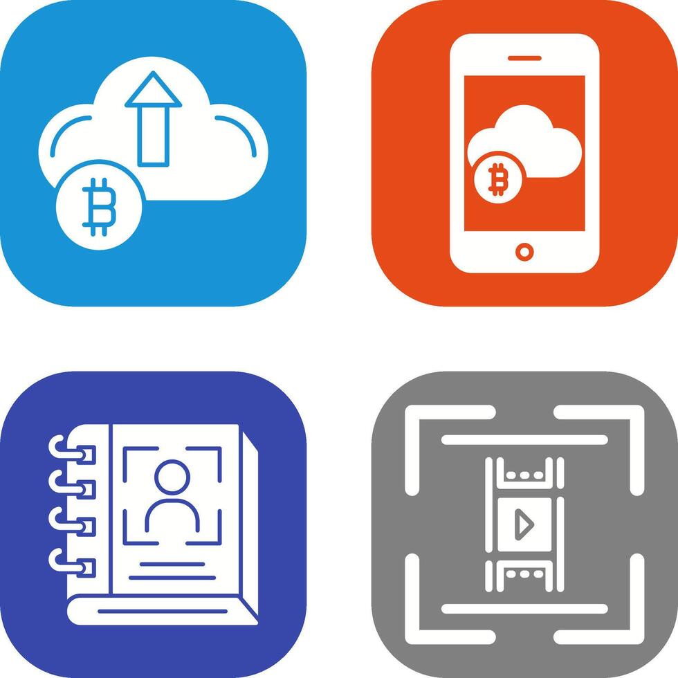 Up Arrow and Cloud Icon vector