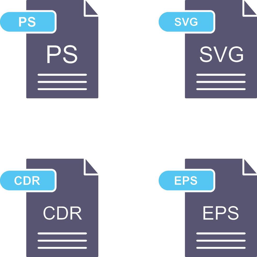 PS and SVG Icon vector