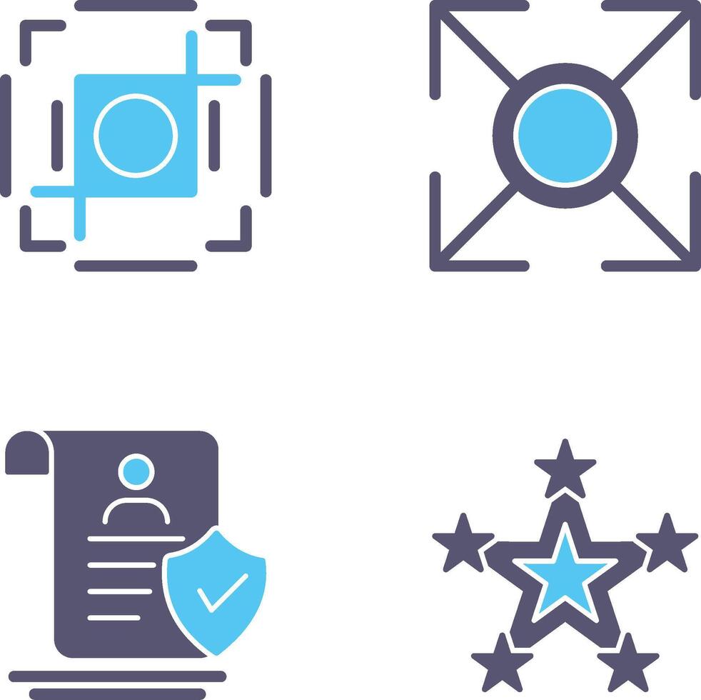 crop and expand Icon vector
