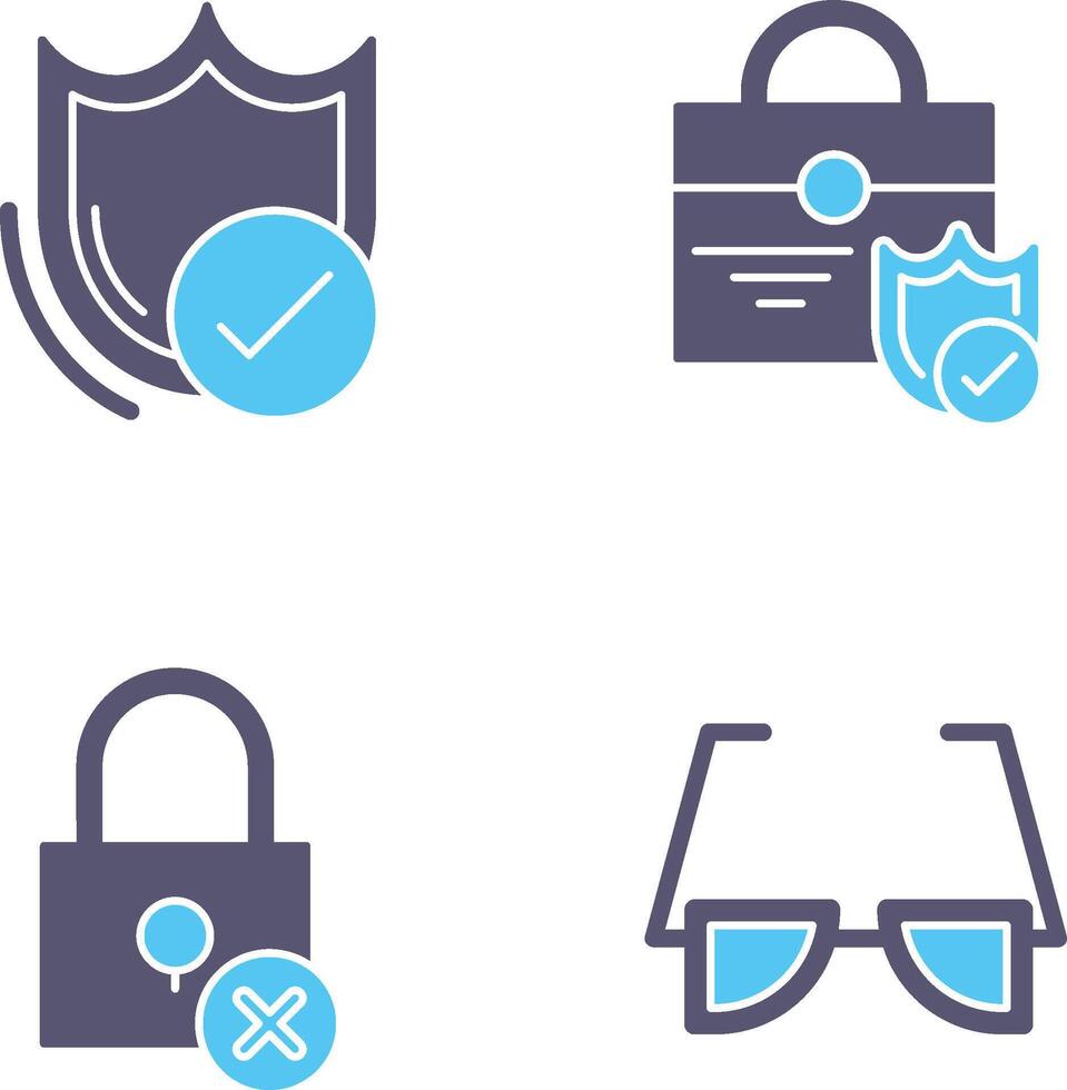 Shield and care Icon vector
