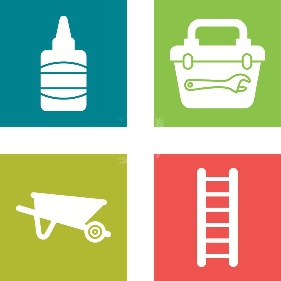 Glue and construction Icon vector