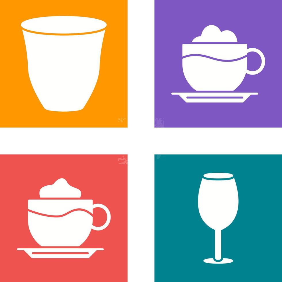 espresso And Mocha Icon vector