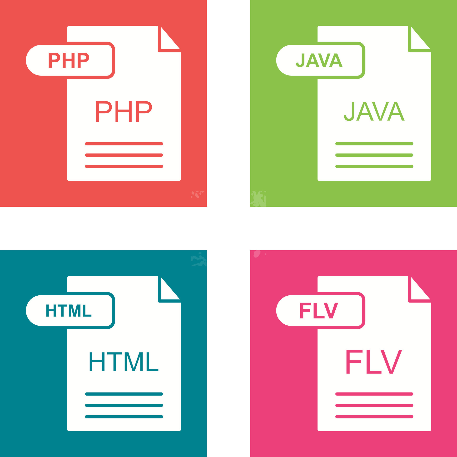 PHP and Java Icon 44668102 Vector Art at Vecteezy