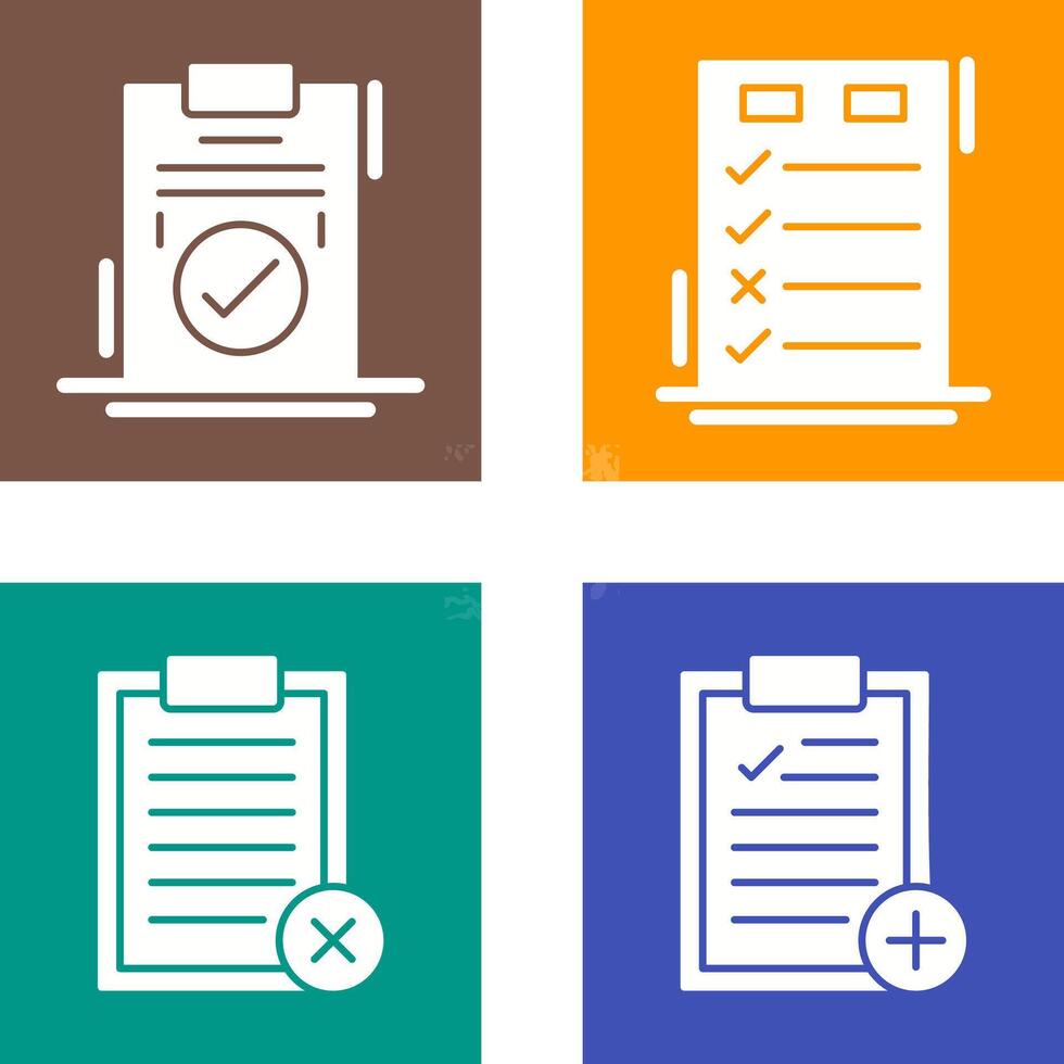 Today to Done Check List and Checkmark Icon vector