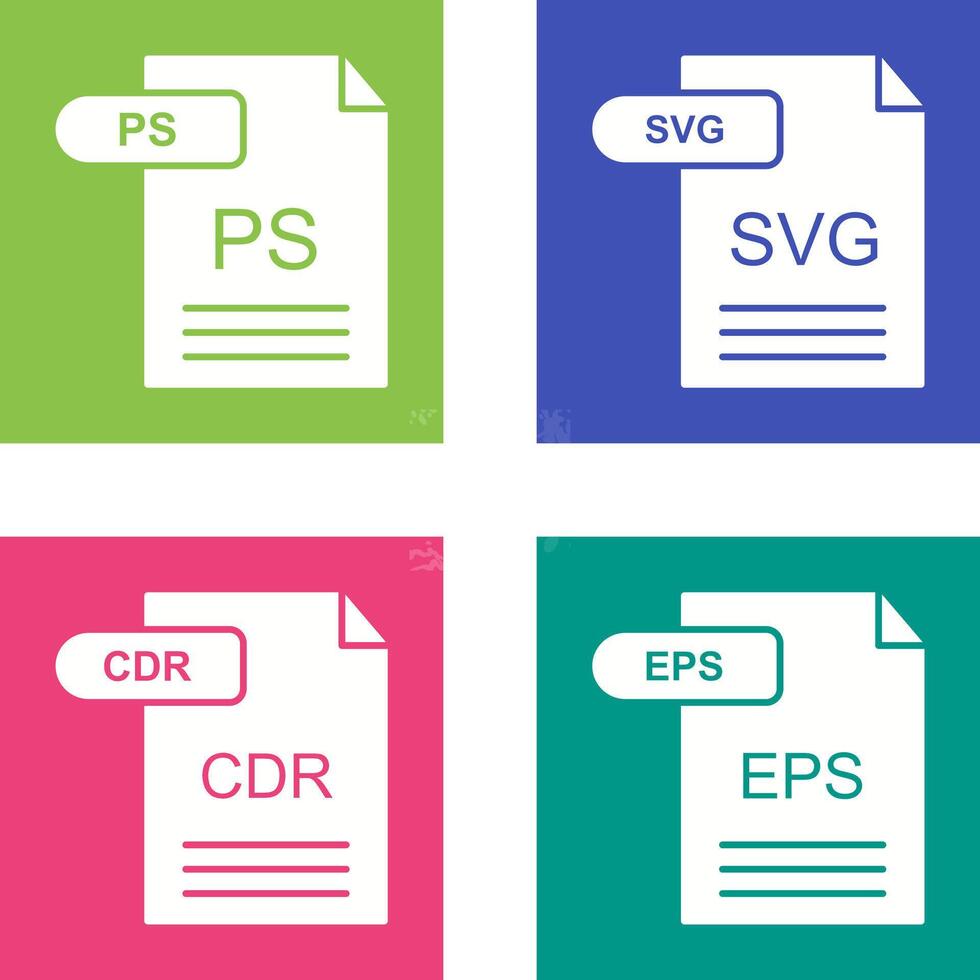 PS and SVG Icon vector