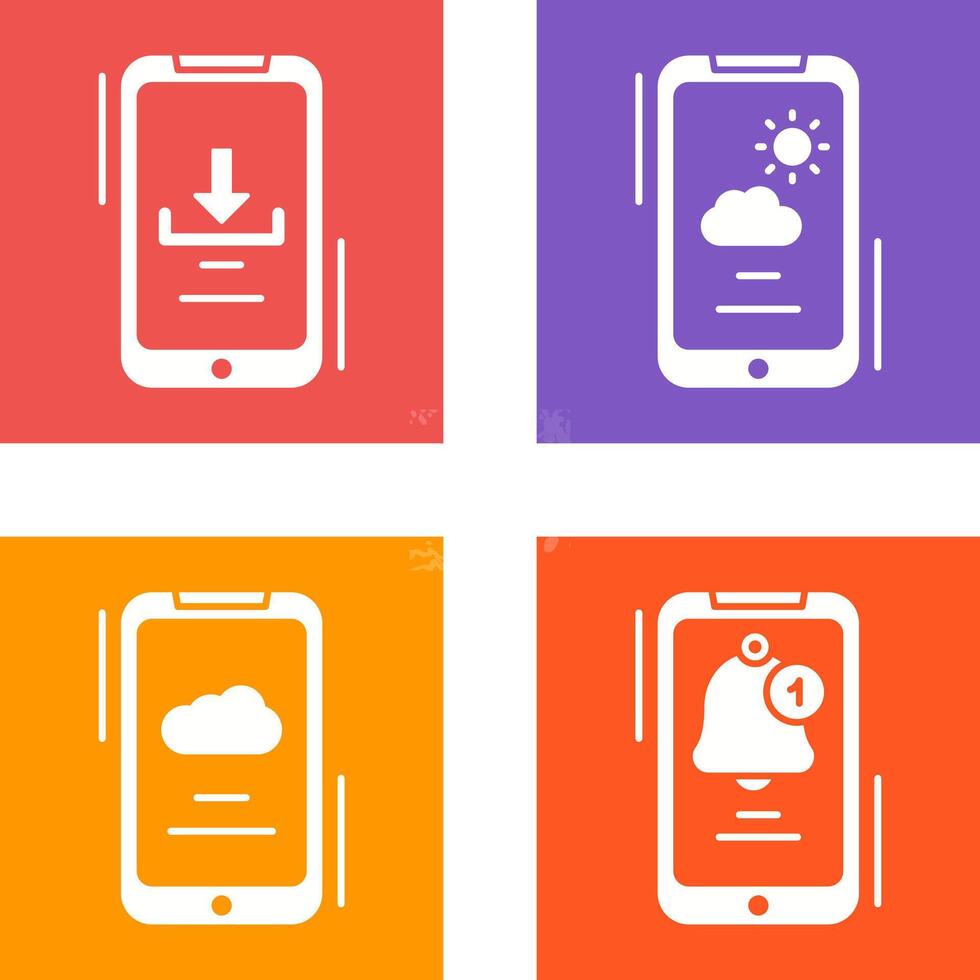 Download and Technology Icon vector