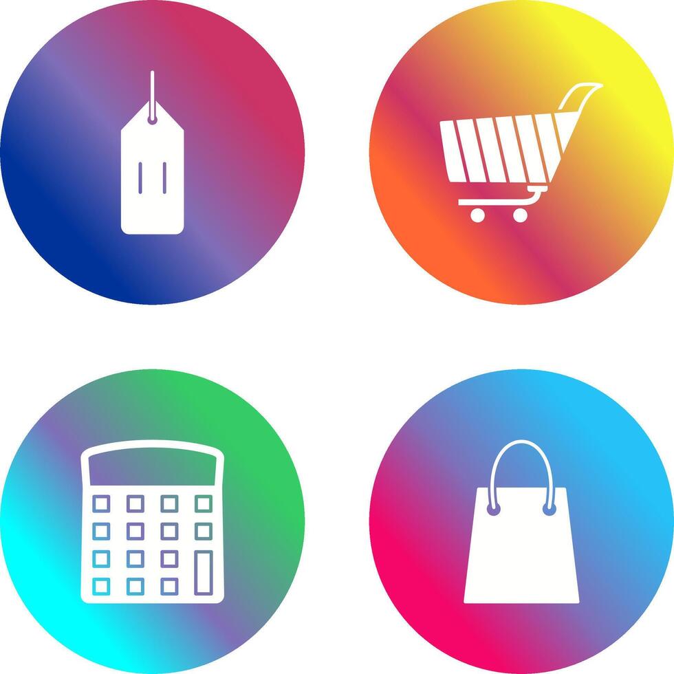 deals and shopping cart Icon vector
