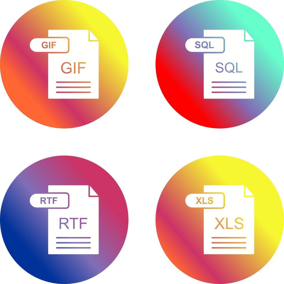 gif y sql icono 44668889 Vector en Vecteezy