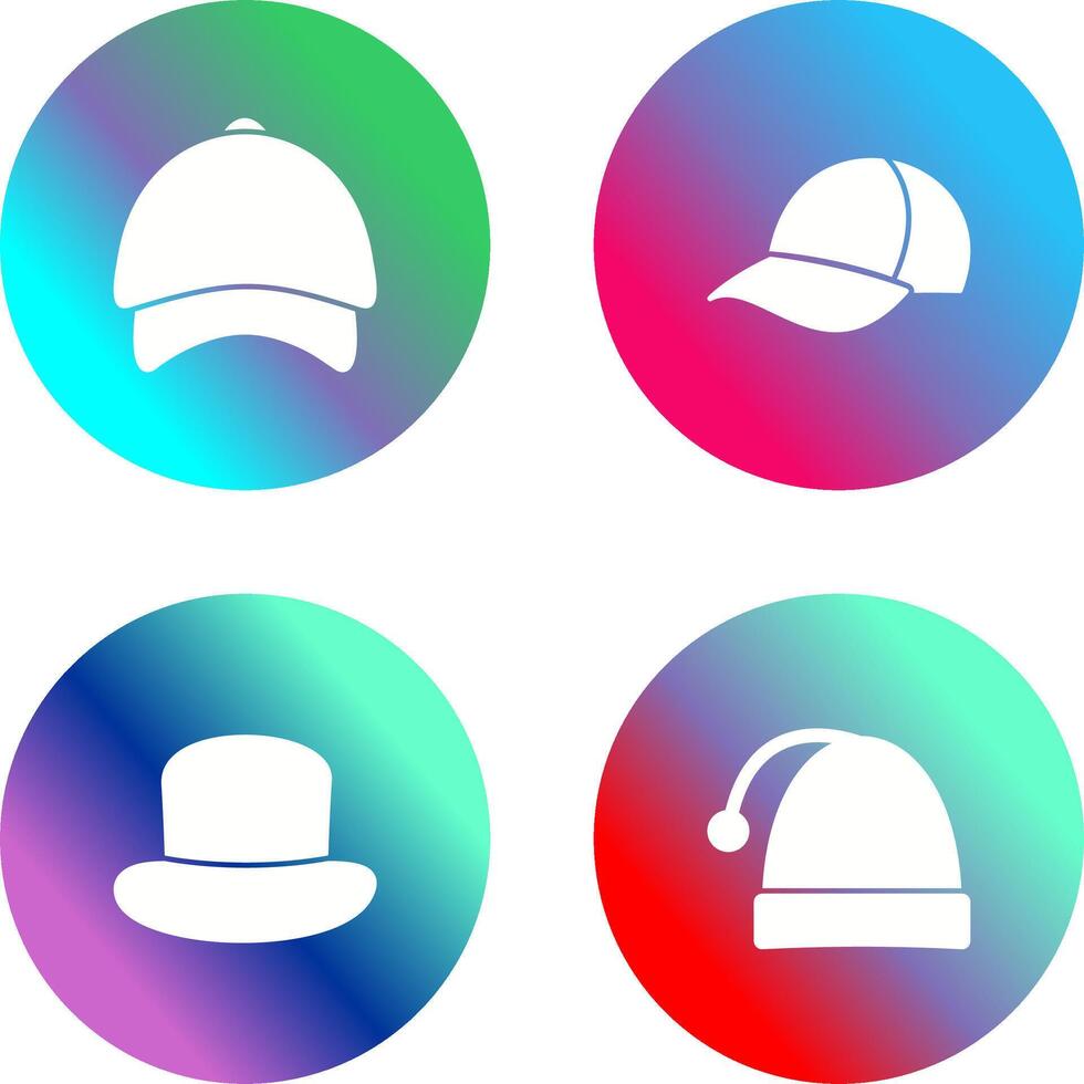 Cap and Hat Icon vector