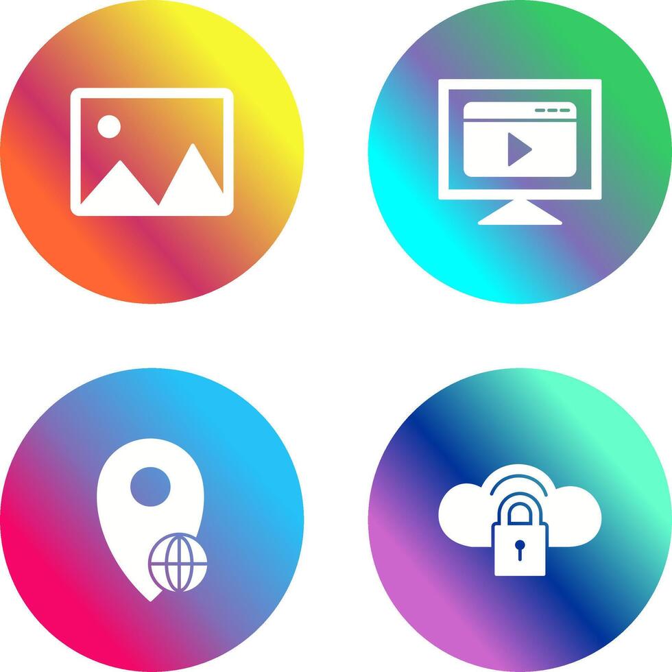 albums and streaming Icon vector