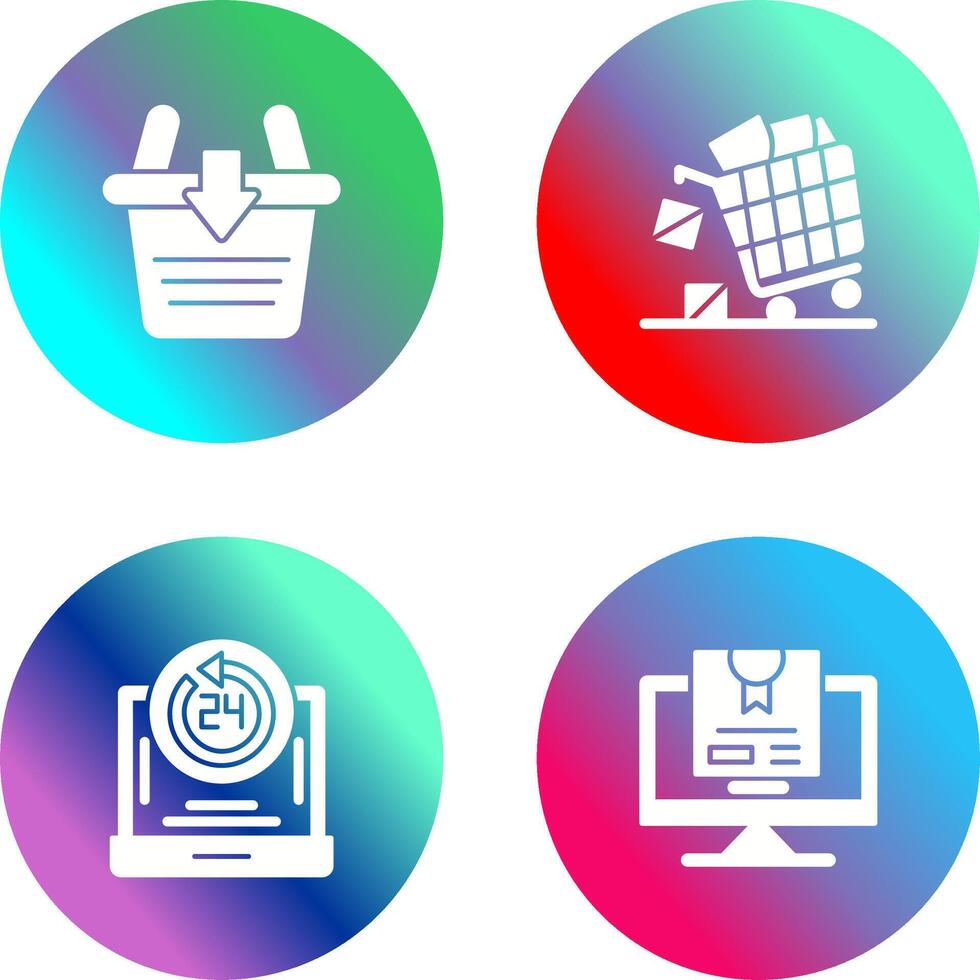 Sale and Add to Basket Icon vector