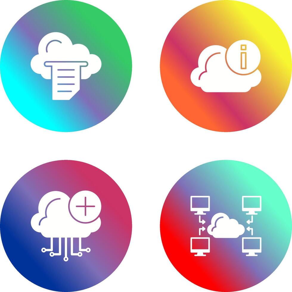 File and Information Icon vector