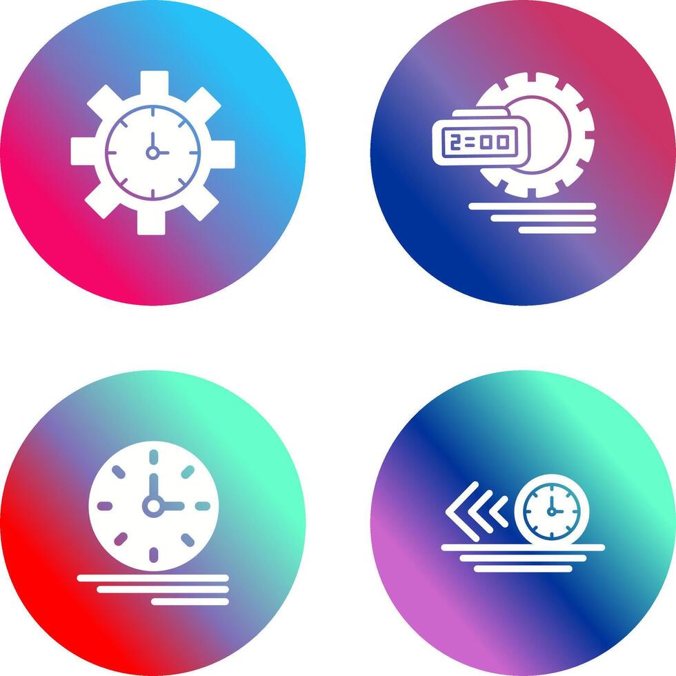 Time Management and Time Management Icon vector