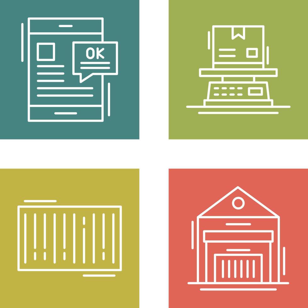 conversation and weight Icon vector