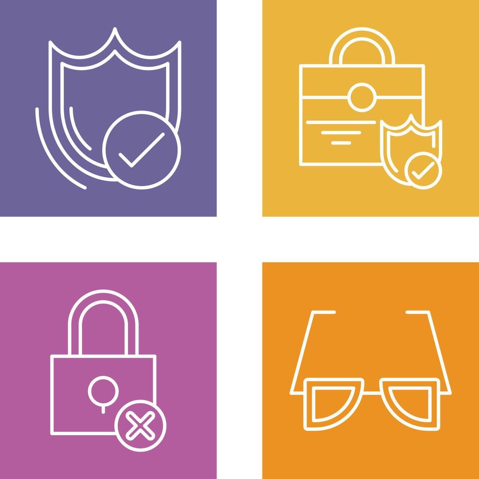 Shield and care Icon vector