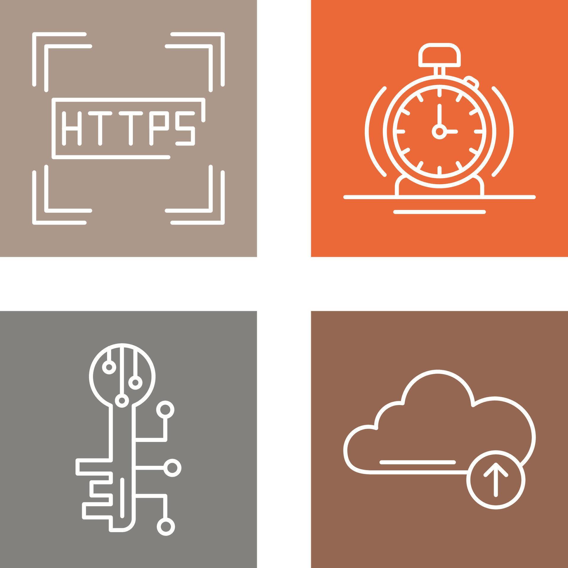 Https and Alarm Icon 44670981 Vector Art at Vecteezy