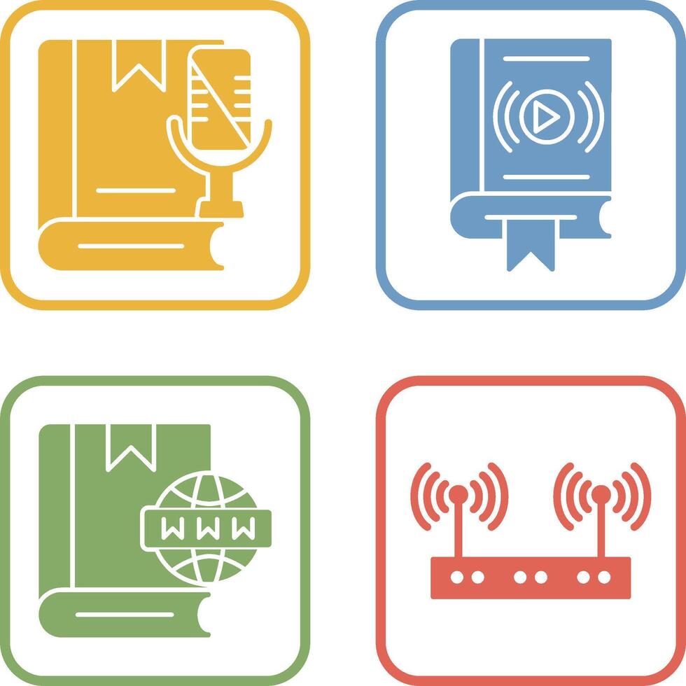 Mute and Media Icon vector