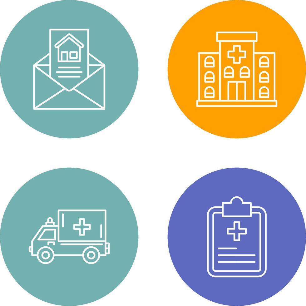 Email and Road sign Icon vector