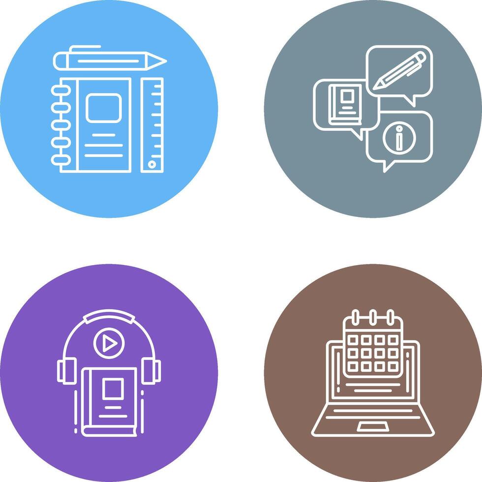 Learning Tools and Education Icon vector