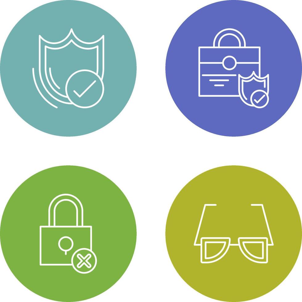 Shield and care Icon vector
