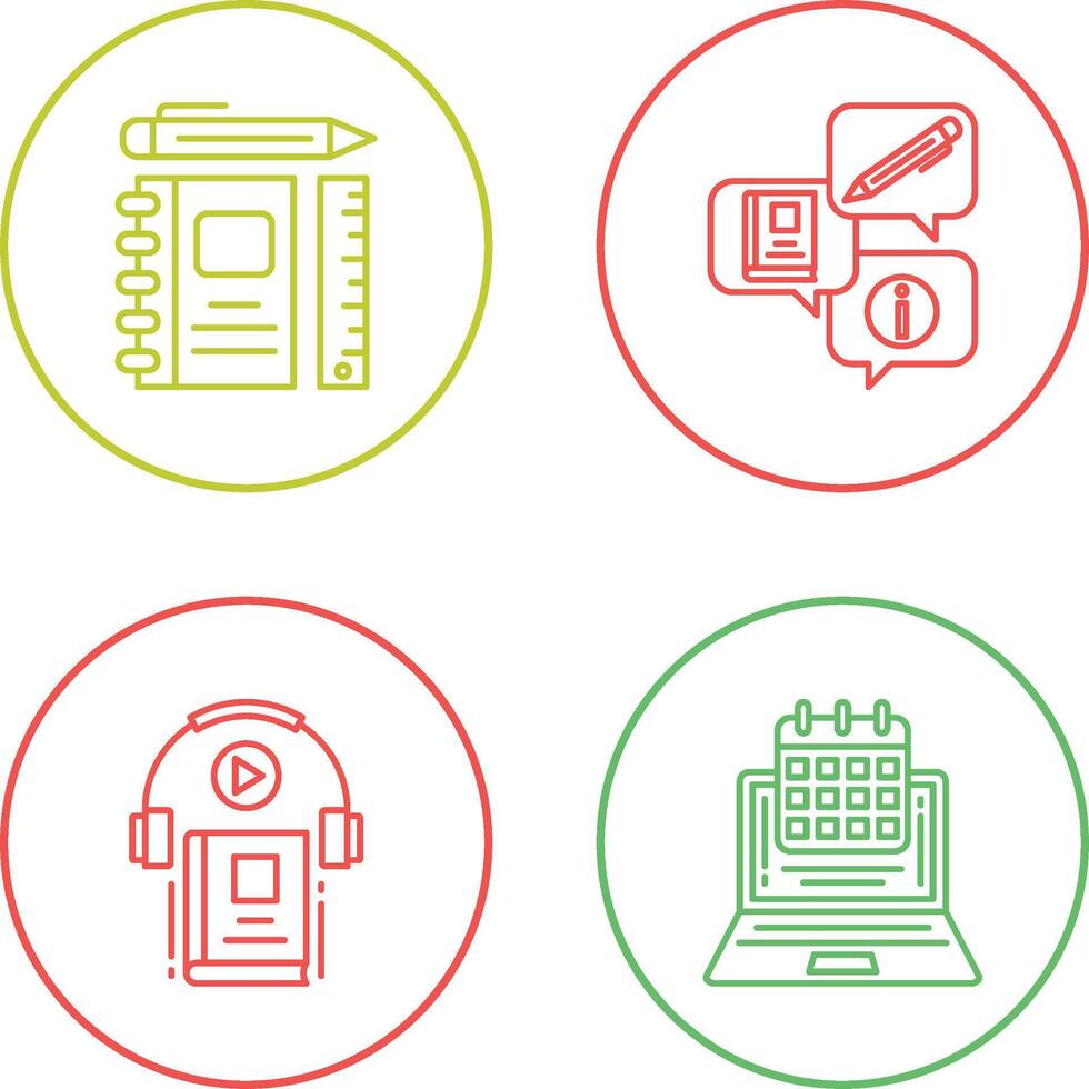 Learning Tools and Education Icon vector