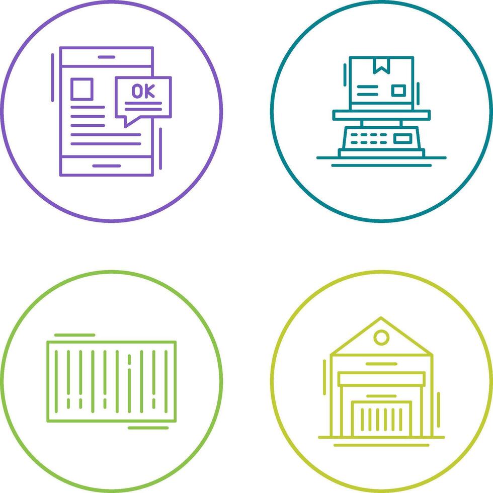 conversation and weight Icon vector