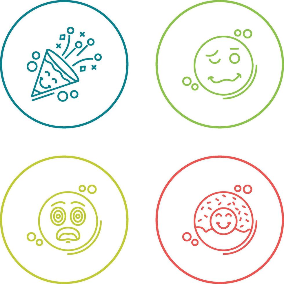 Drunk and Poppers Icon vector