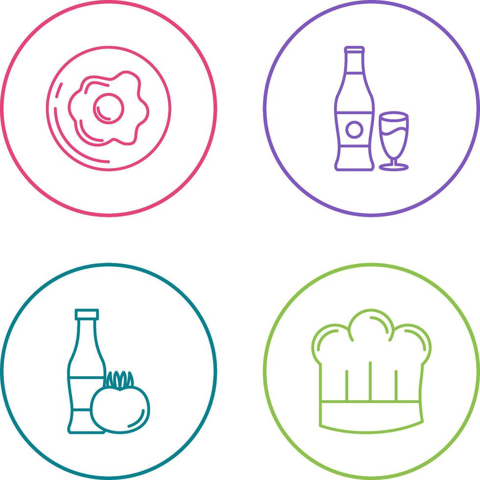 Breakfast and Bear Icon vector