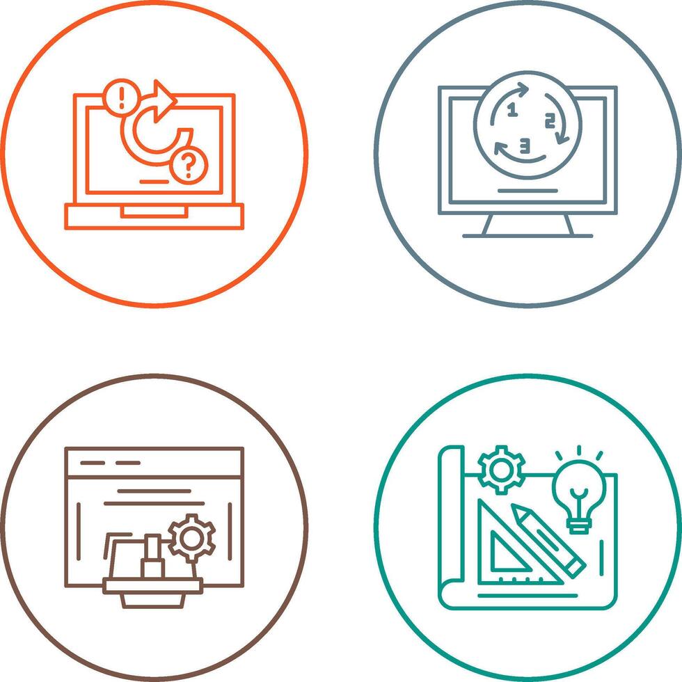 Incubator and Inovation Icon vector