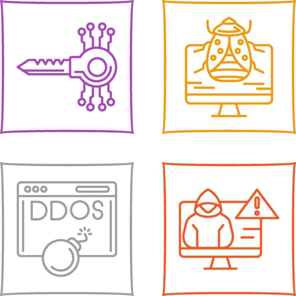 Key Code and Malware Icon 44674951 Vector Art at Vecteezy