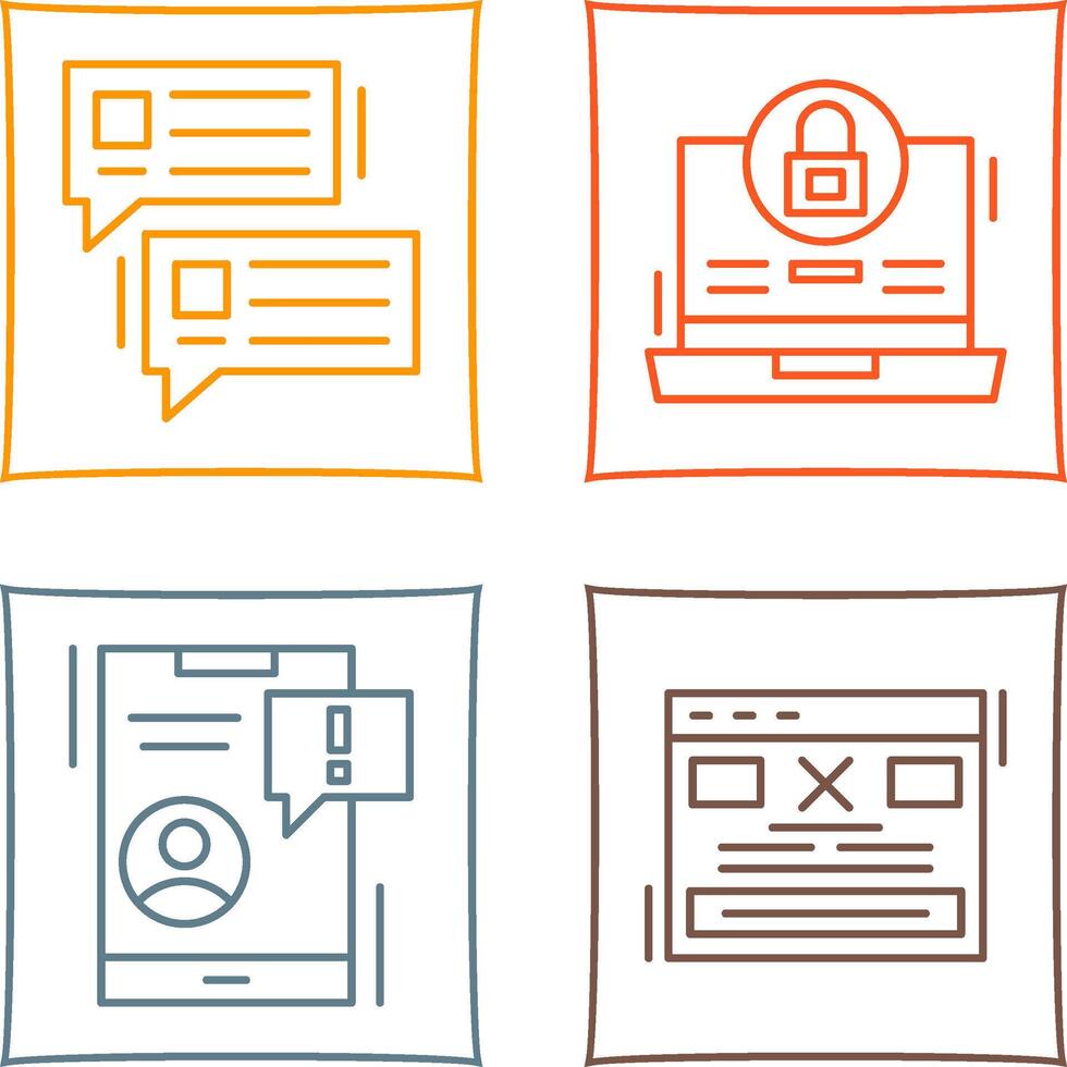 Lock and Project Consulting Icon vector